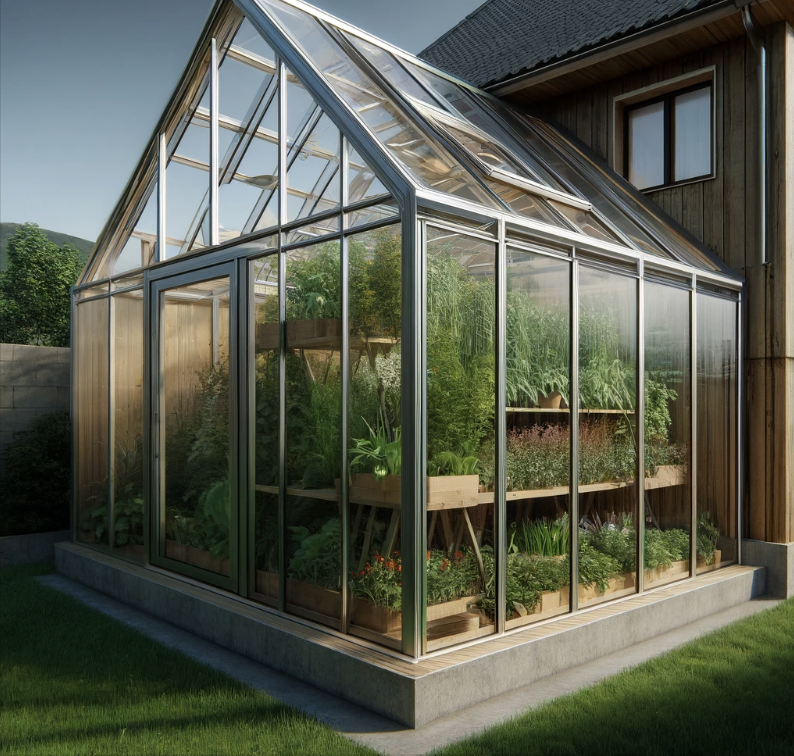 lean-to greenhouse