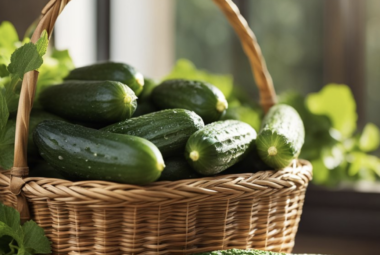 greenhouse cucumbers