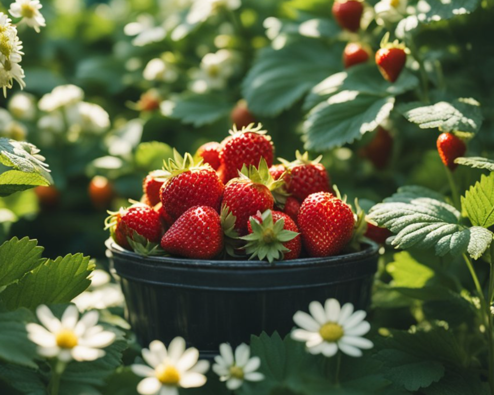 greenhouse strawberries