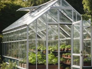 glass greenhouse