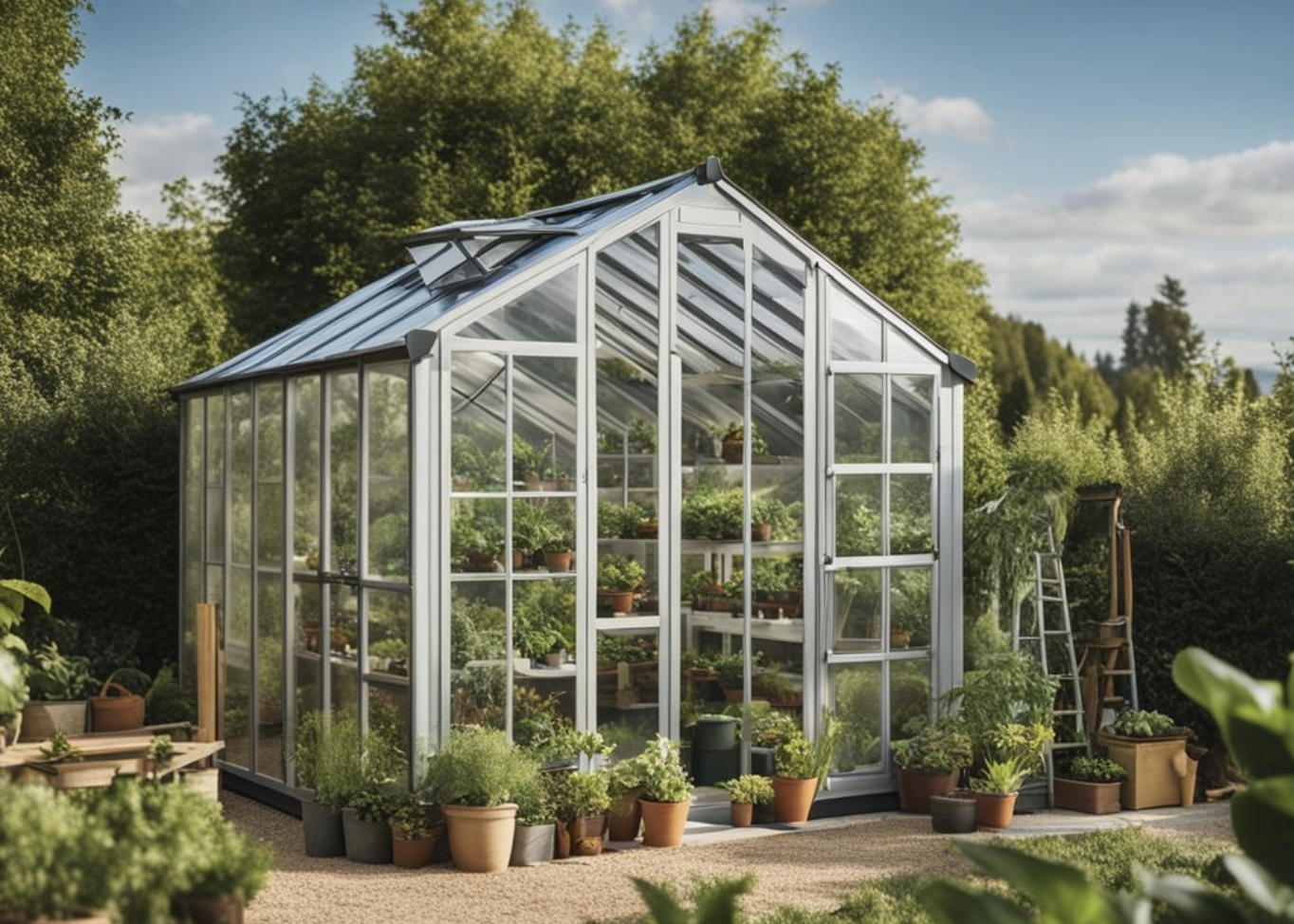 shed to greenhouse